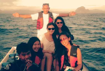 Pangulasian Island crew